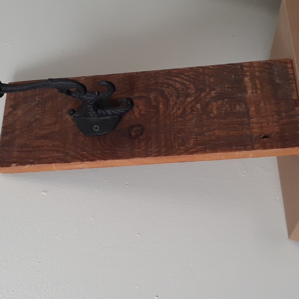 Barn wood hook